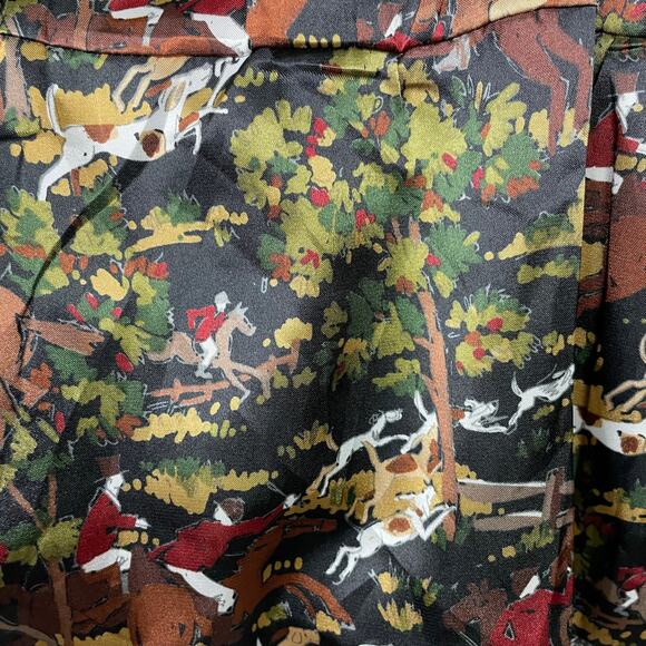 Cabi Wool Tweed Equestrian Fox Hunt Riding Jacket Blazer Black Herringbone 8 629 - Picture 8 of 13